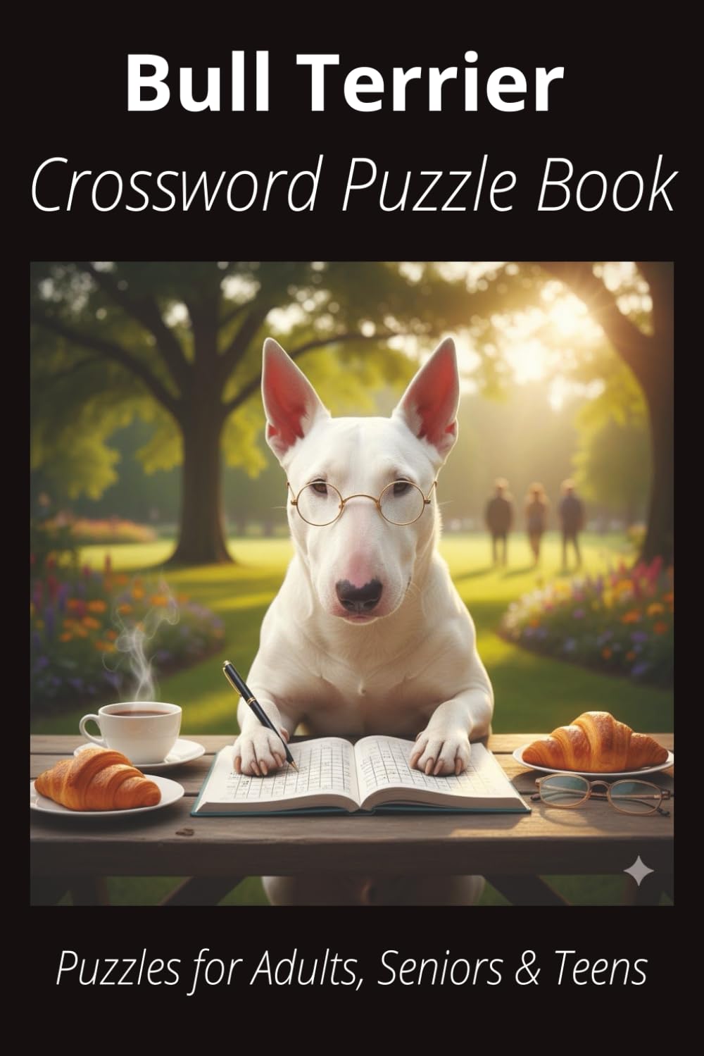 Bull Terrier Crossword Puzzle Book: Crossword Puzzles with Easy-to-Read Print About Bull Terriers, Loyal Companions, Training, Fun Facts & More | ... Pet Lovers, Vacations, and Relaxing Moments