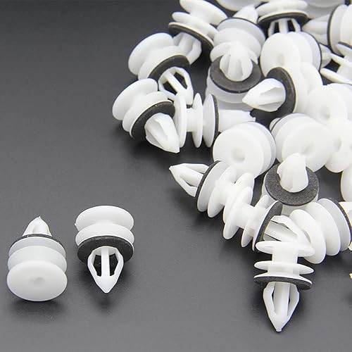 11519031 Clip de retención para panel de moldura de puerta (40 piezas) compatible con GM Chevrolet Hummer H2 Equinox Camaro GMC Cadillac ATS CTS SRX