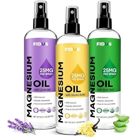 Fidus Magnesium Oil Spray with Vanilla Cover