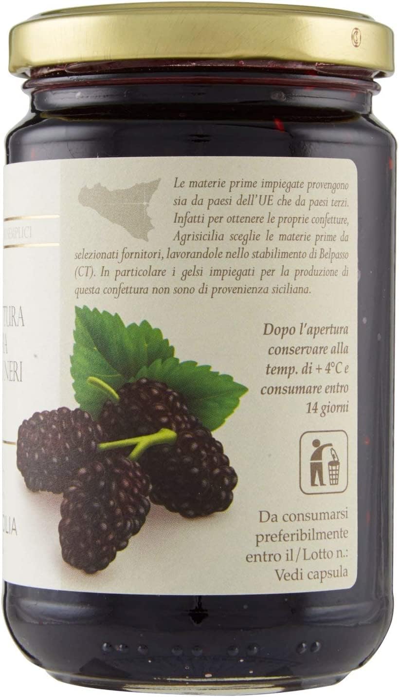Italian Gourmet Confettura Extra Gelsi Maulbeer-Konfitüre, 6 x 360g