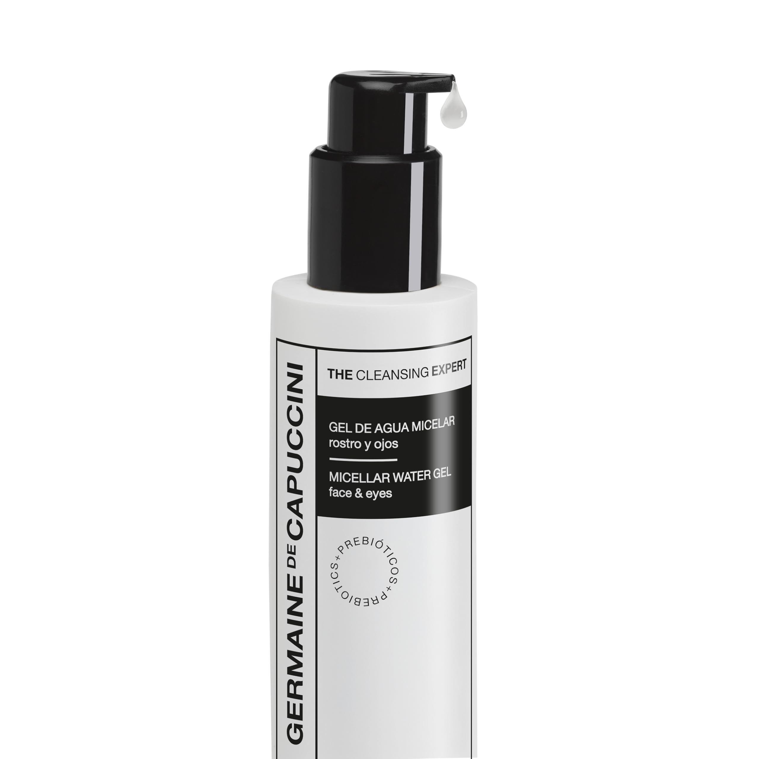 Germaine de Capuccini - The Cleansing Expert | Gel de Agua Micelar Rostro/Ojos - Sin aclarado, sin perfume - 200 ml