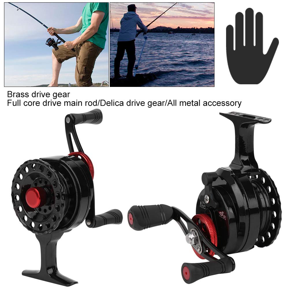 Keenso 1 pièces Moulinet de pêche, Moulinet de pêche EVA Main