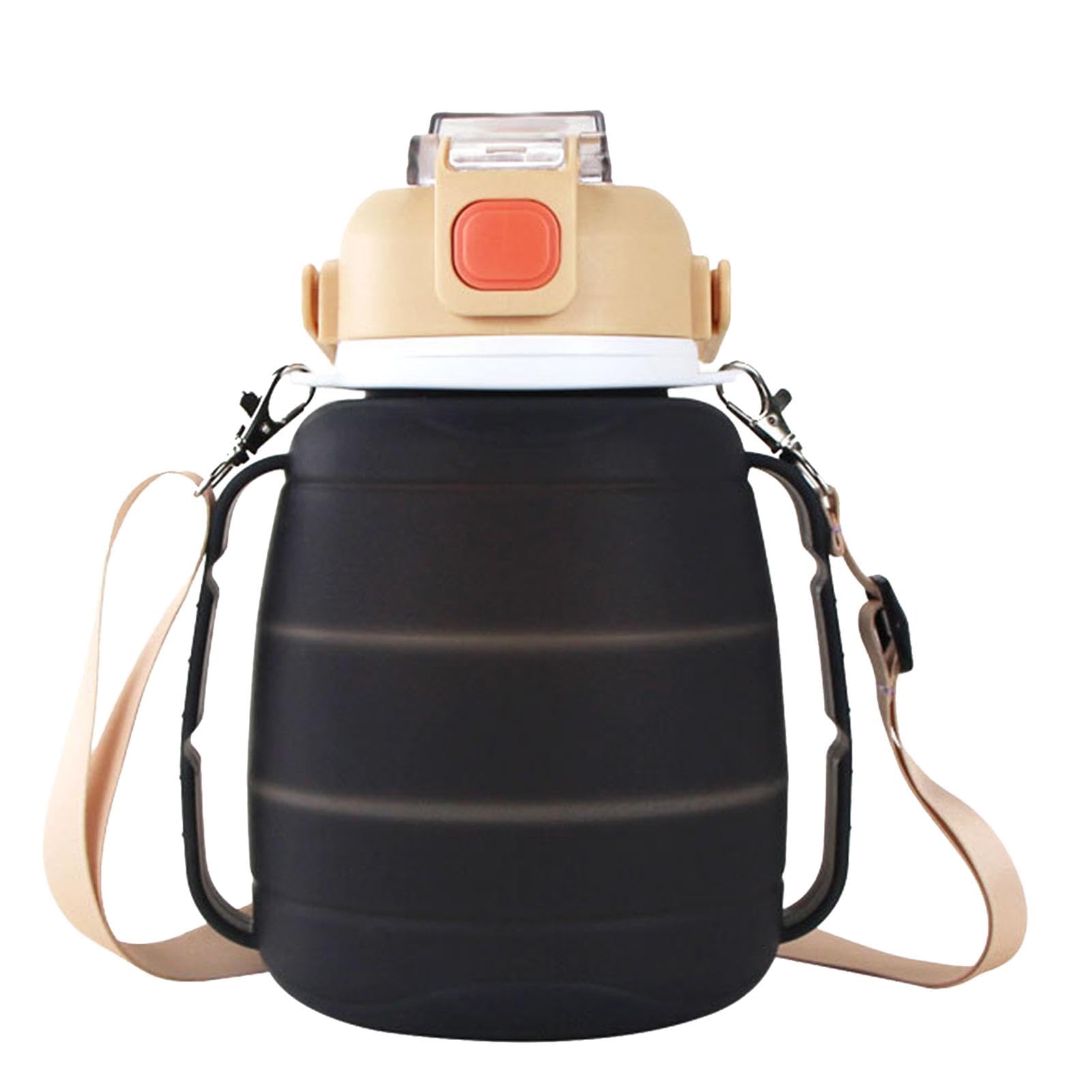 Faltbare Wasserflaschen für Reisen | 1250 ml faltbare Wasserflasche aus