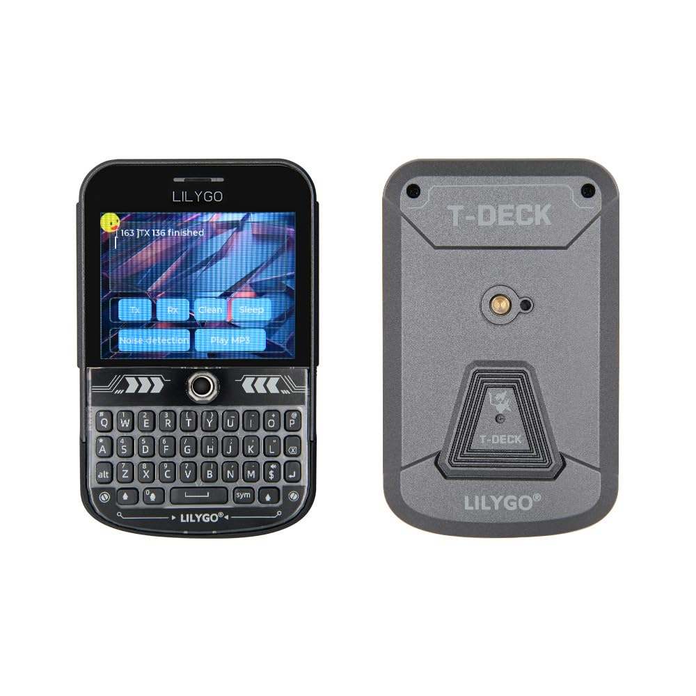 LILYGO T-Deck Plus ESP32-S3 868MHz LORA-89 Ulbox GPS Pantalla de 2,8 pulgadas TTGO Placa de desarrollo Antena integrada con carcasa ABS