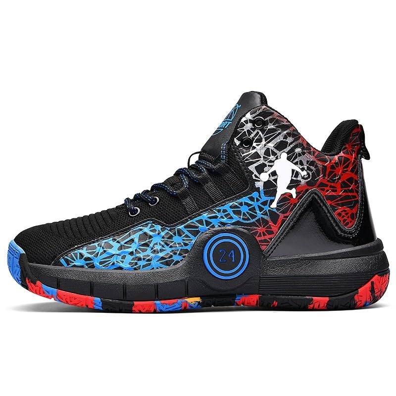 Zapatillas de Baloncesto Unisex con Malla Transpirable, Antideslizantes, Resistentes al Desgaste y con absorción de Impactos, Botas de Entrenamiento Deportivo de Moda.