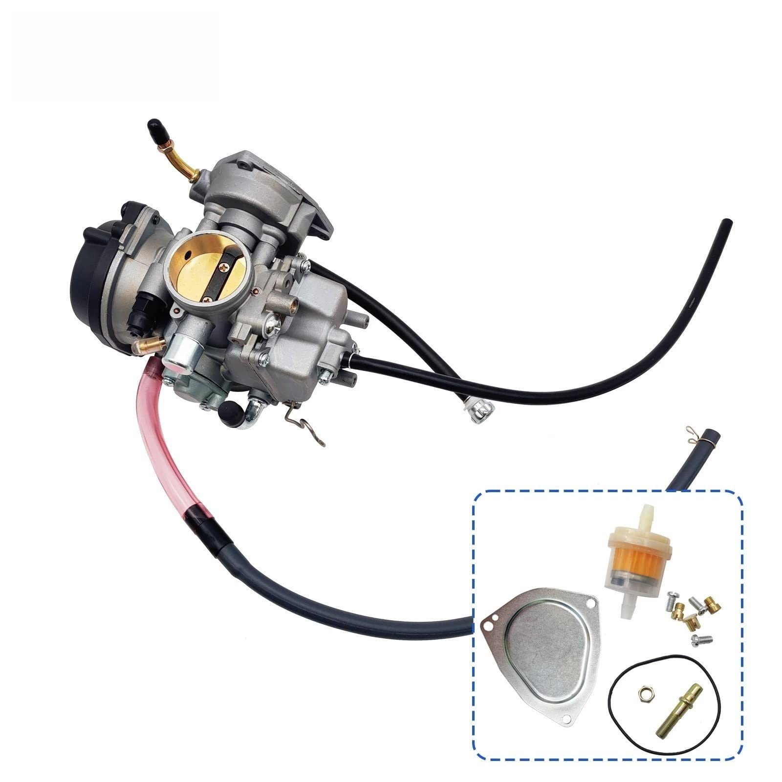 KFJHTWG Carburetor Replacement Compatible With CF188 CF500 300cc 500cc ATV UTV Compatible Parts QUAD GO KART CF188-100000 0180-100000