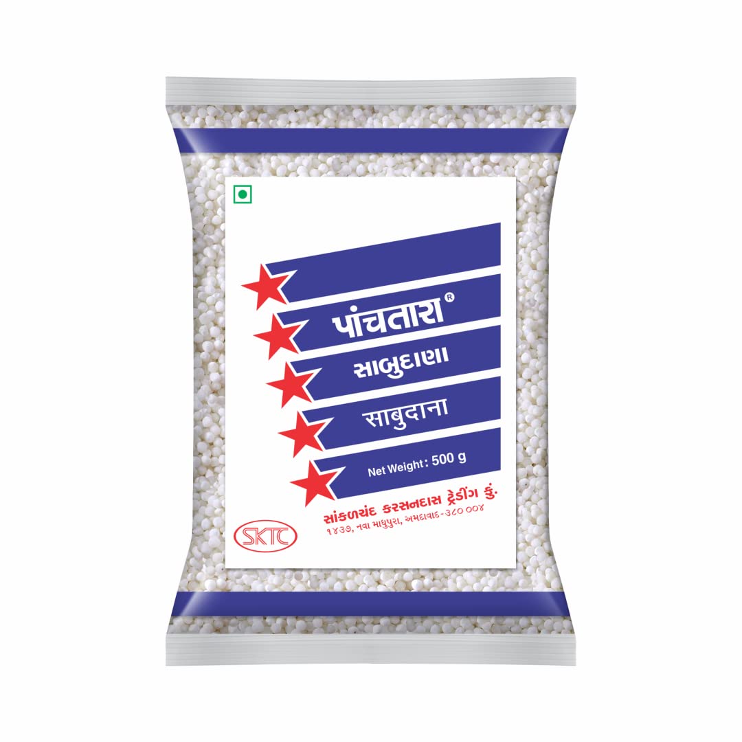 Panchtara Sabudana Tapioca Sago - 500gm (Pack of 2) (B0B9L26JC2) Amazon Price History, Amazon Price Tracker