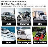 Lescars Diagnosegerät: Professioneller 2in1-OBD2-Scanner und Batterie-Tester, HD-Farbdisplay (Kfz Diagnosegerät, OBD Diagnose, Auto) – Ansicht 5