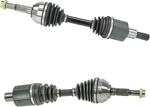 Miniatura 144 de TRQ Juego de conjunto de eje de transmisión CV delantero para conductor y pasajero, 2 piezas, compatible con Ford Explorer 4WD 95-01, Explorer AWD