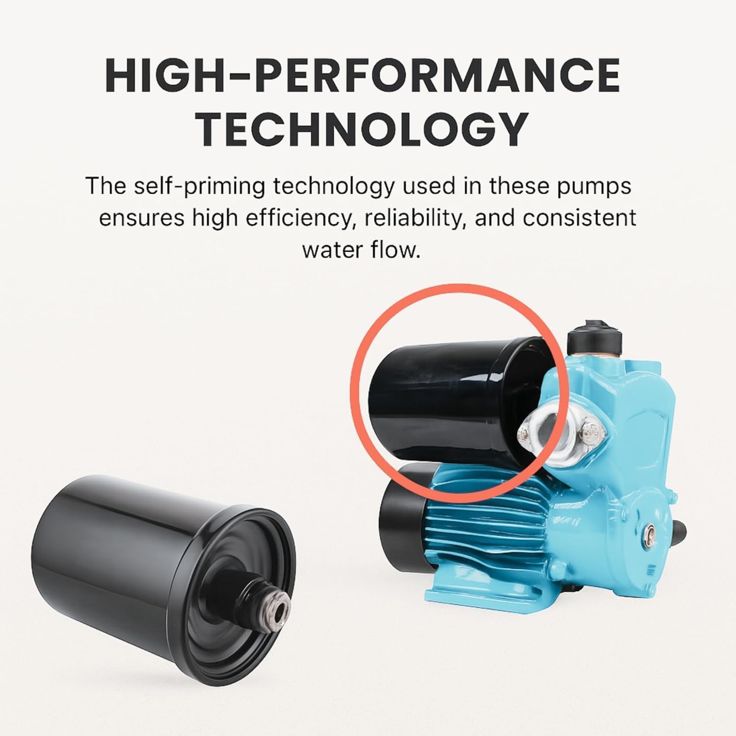XYNO 2L Water Pressure Boosting Expansion Tank | Pneumatic Pressure Vessel for Home Booster Pumps | 1/2" BSP 1