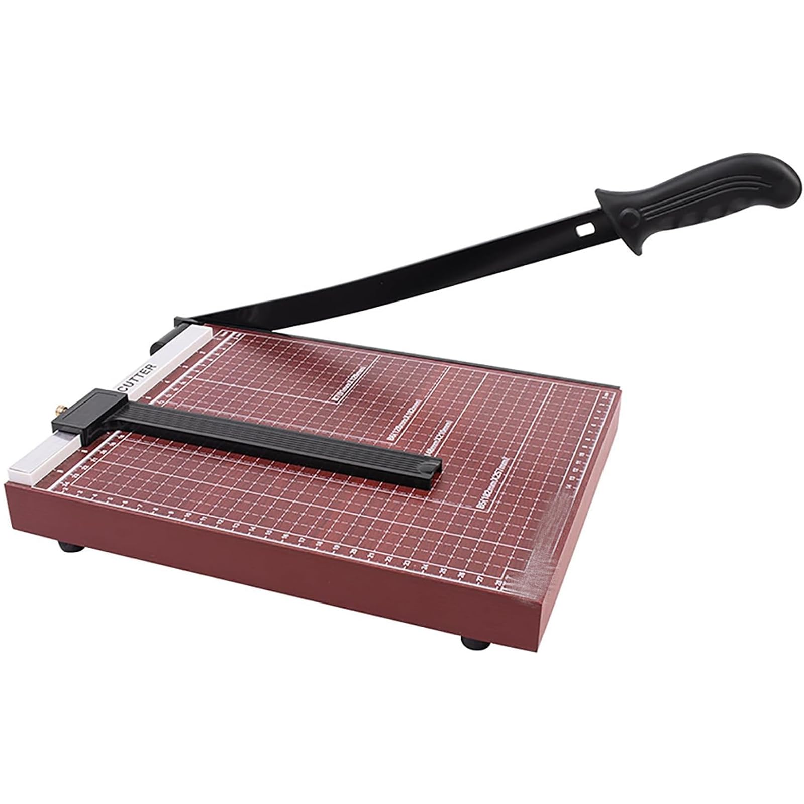 Massicot A4, Massicot Manuel En Acier Pour La Découpe Intensive De Papier, Tissu, Plastique, Magazines Et Plus Encore.