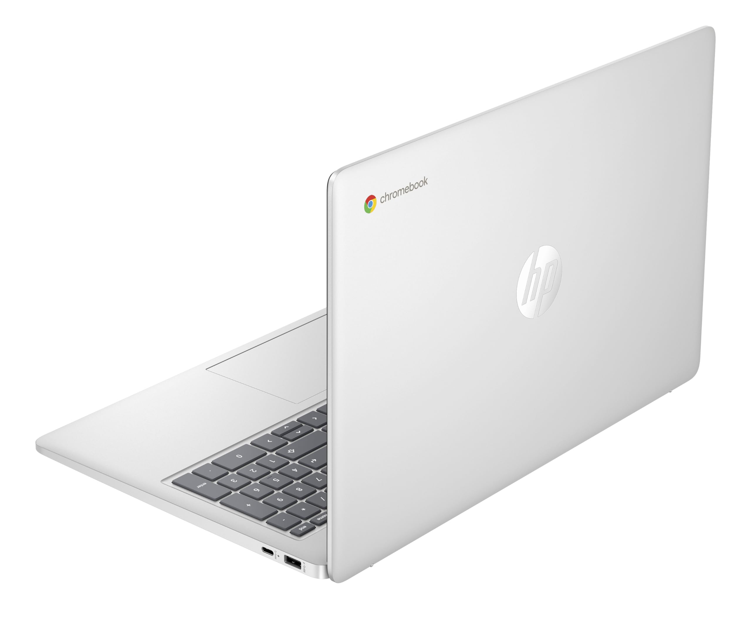 HP Chromebook 15.6 inch, Intel Processor N100, 8GB LPDDR5, 128GB
