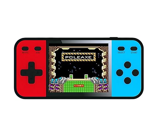 CUZCOP 3-inch Screen Dual Color 16bit Video Game Console Built-in 240 Games Support AV-Out Children's Handheld Game Device Retro Nostalgia Game Toys