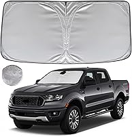 Vista 15 de KAYZT Parasol para parabrisas para Toyota Camry 2012-2017 LE XLE Hybrid SE XSE Sedan plegable, accesorios de ajuste personalizado para ventana