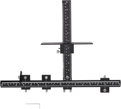 Miniatura 6 de Herramienta de instalación de herramientas para gabinete, perforador, perforador, localizador, mango perforador para pomo de puerta, mango negro,