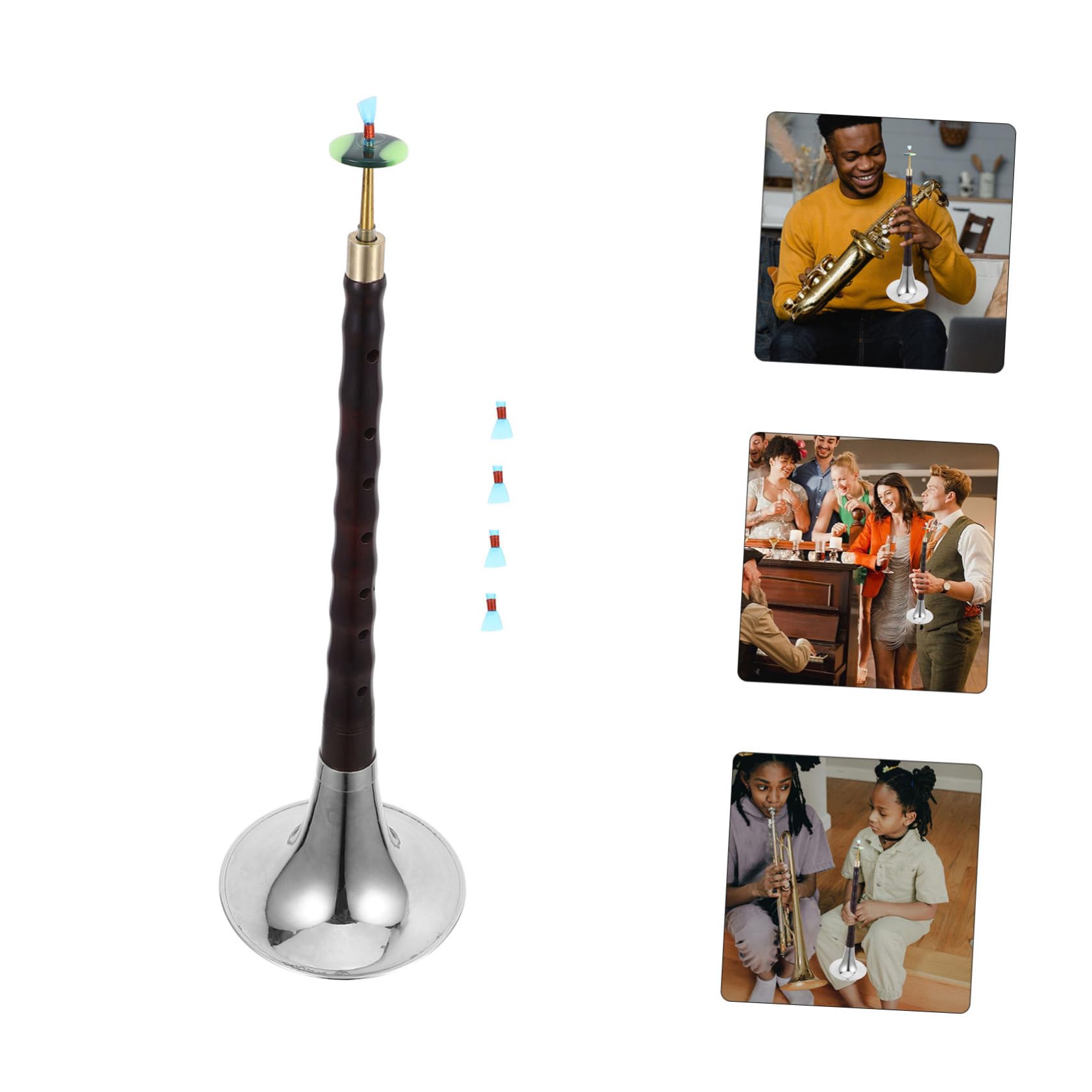 Suona Tragen Einfach zu Leicht und Kupfer Anfänger für Chinesische zu Bedienen Blasinstrument Zufällige Farbe Traditionelle Musik und Übung