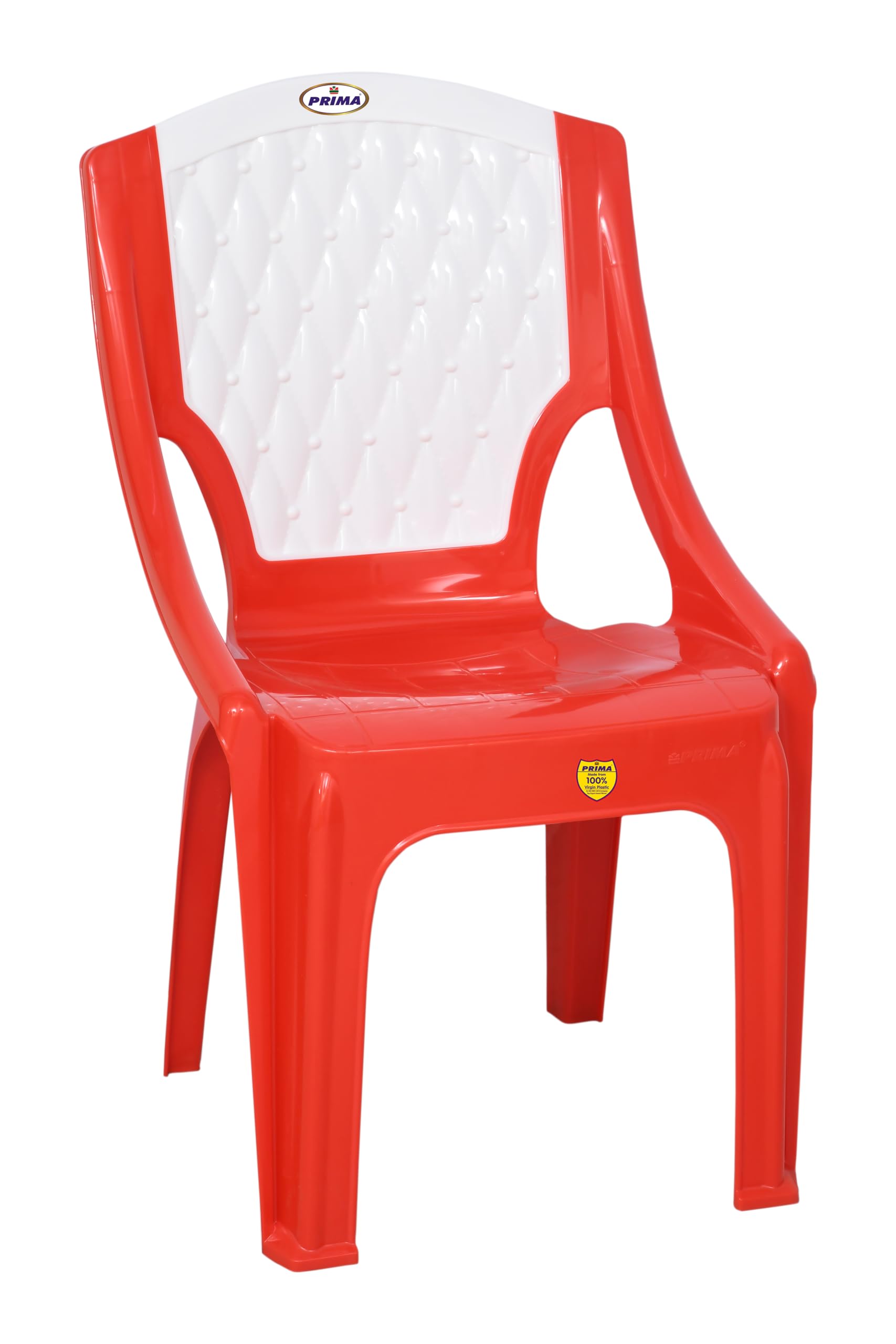 Prima Sunny Duo Premium Plastic Chair|Set of 2 Virgin Plastic | Comfortable Ergonomic Design | Indoor and Multipurpose use-image-13
