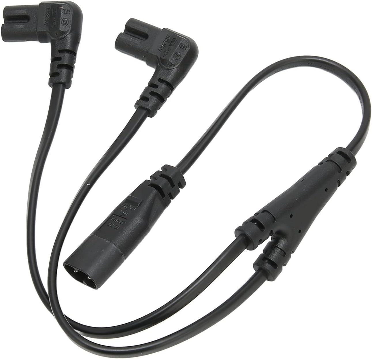 ②-aと⑦-c セット Amazon.com: Tekit IEC 320 C8 to Dual Angled C7 Y Split Power Cord
