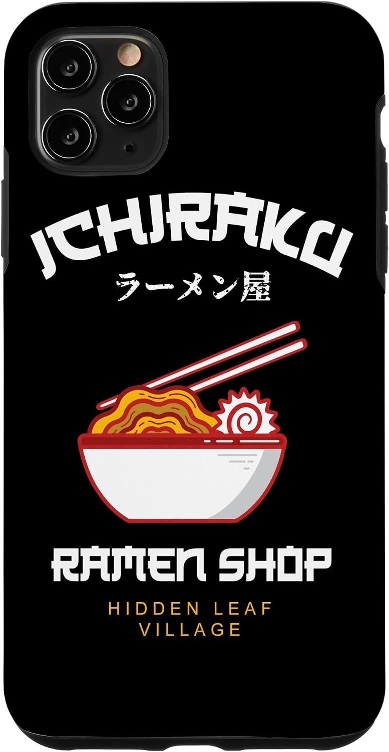 Ichiraku Ramen Shop Hidden Leaf Village Japanese Anime Case for iPhone 11 Pro Max