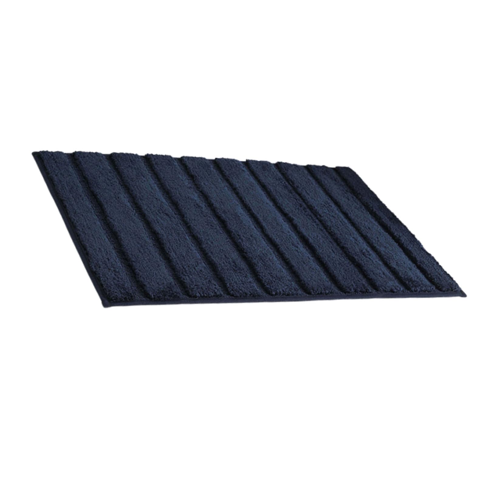 Quickly Dry Striped Bath Mat for Home Use, NonSlip Grip, Shower Floor Mat Washable Bathroom Carpet for Families Floor