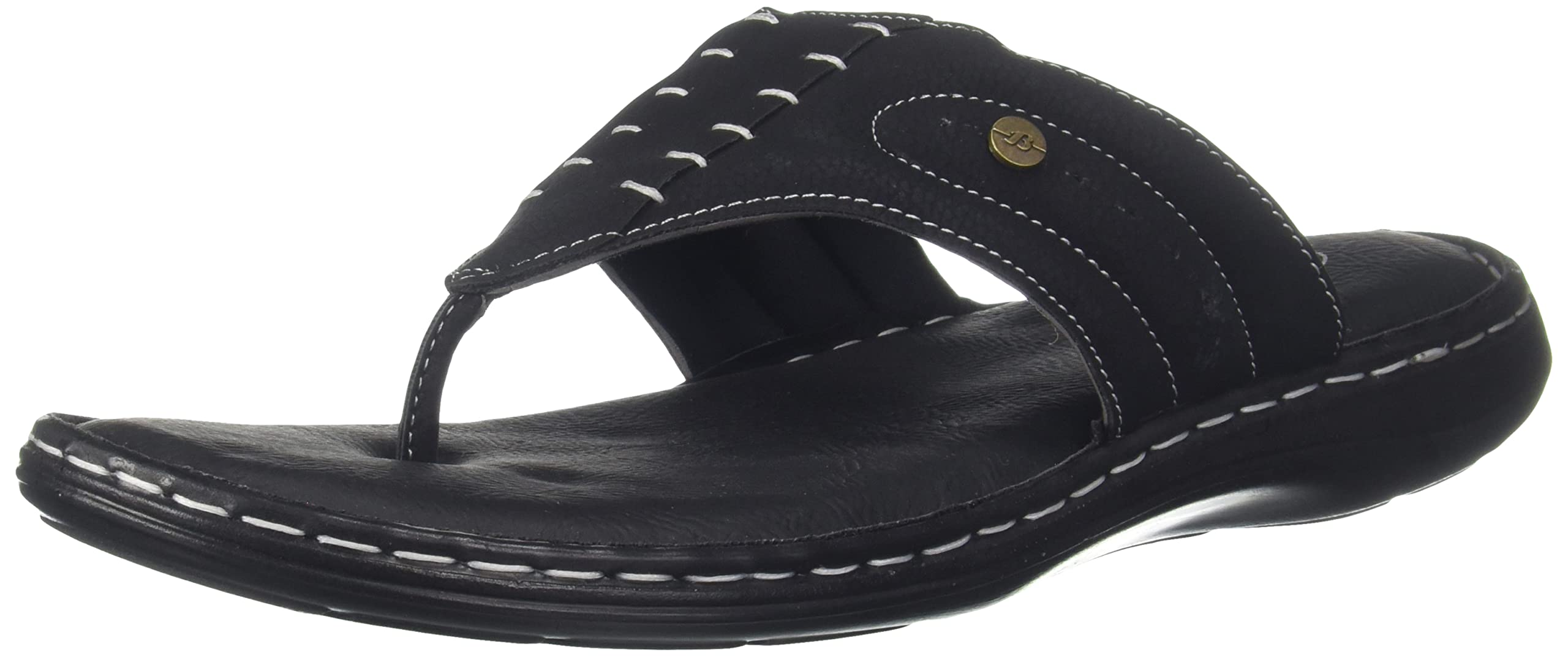 Bata Mens Casual Slipper Terrance Cushion (8716145_Black_10 Uk) (B09QQMFFG5) Amazon Price History, Amazon Price Tracker
