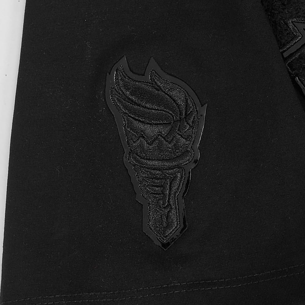 Womens WNBA Classic Triple Black Cotton Short Sleeve Slim Fit Tee