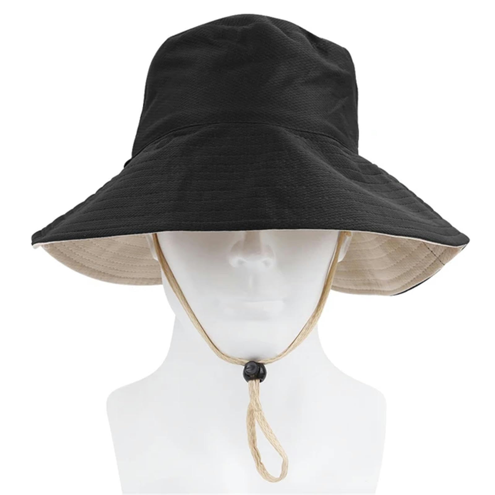 Cappello Uomo Cappello A Doppia Facciale Pieghevole per Donne Cappelli da Pesca al Cappello da Sole Estate
