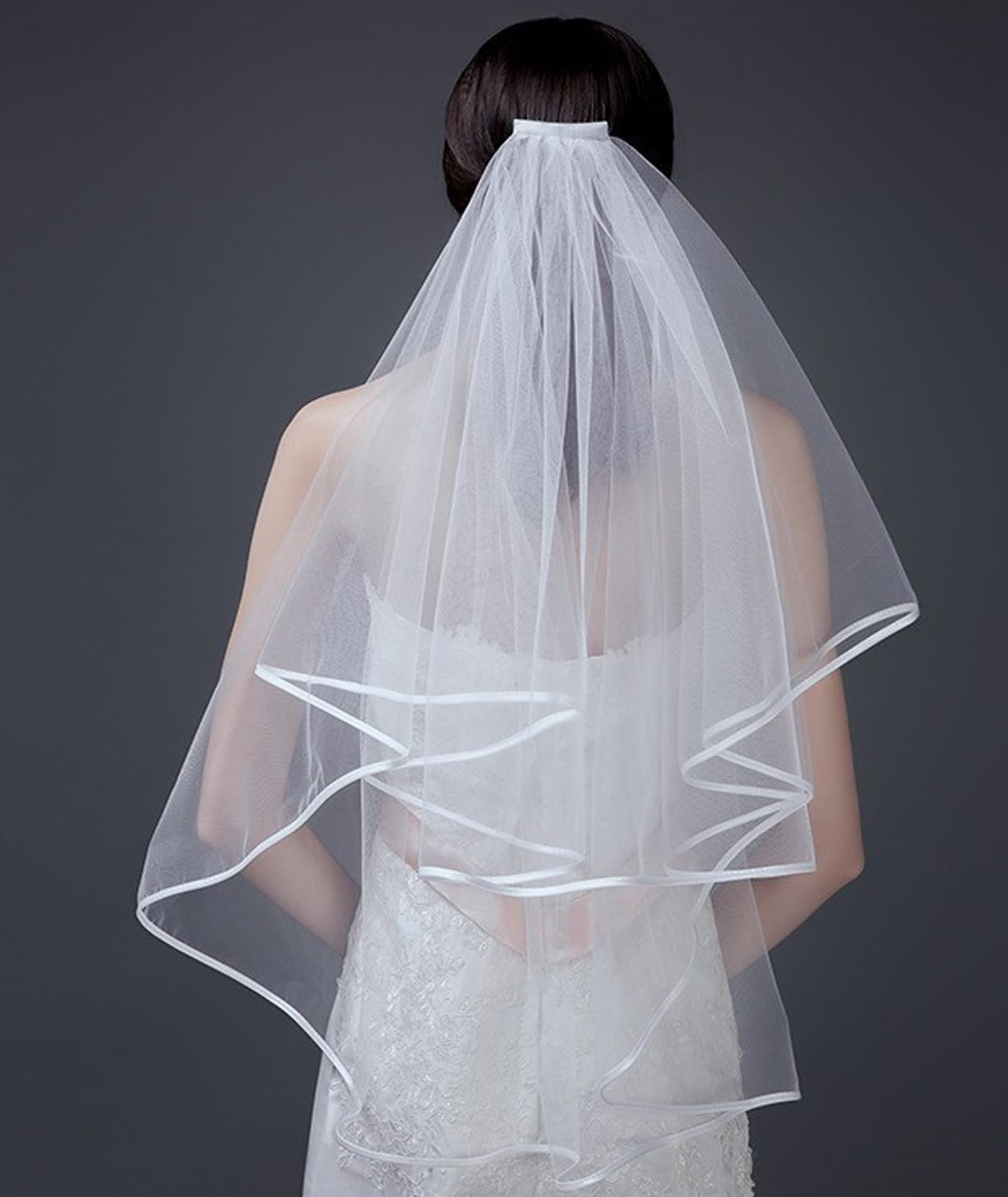 Zbdroxygen 3Pcs Bride to Be Veil Set, Bride to Be Decoration, Bride to Be Props Suitable for Bridal Party, Bachelor Party, Wedding Photography Props 3