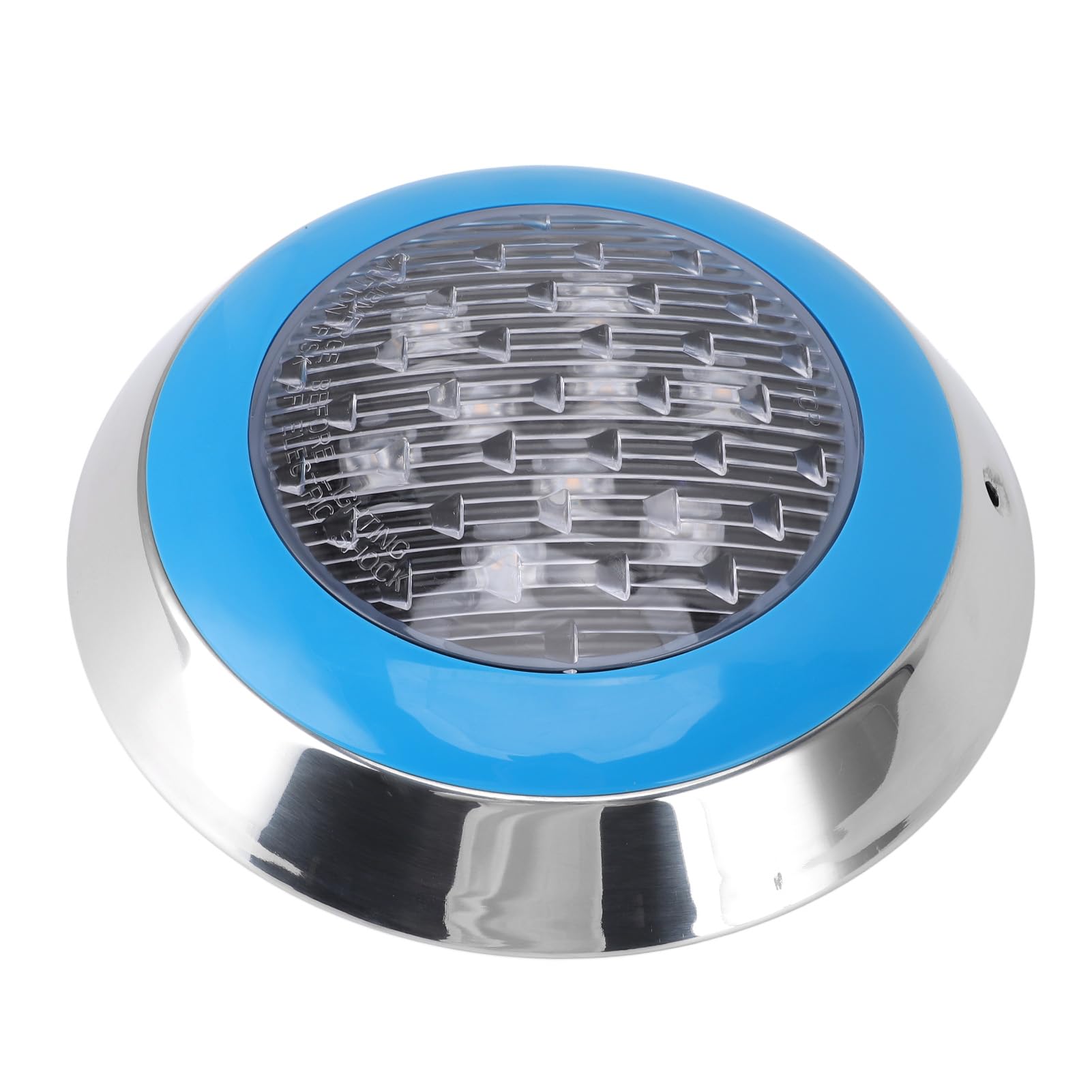 Wandmontierte Poolleuchte, ABS-LED-Unterwasser-Schwimmbadleuchte, 24 V, 6000 K, weiß, Wasserdicht, Eingebettete Lampe für Pool, Teich, Brunnen, Villa, Innenhof (9W)