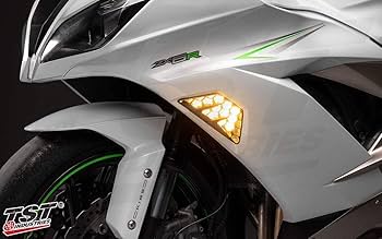 TST NexusシーケンシャルLEDウィンカー TST Nexus LED Turn Signals | Kawasaki ZX-6R 2024+