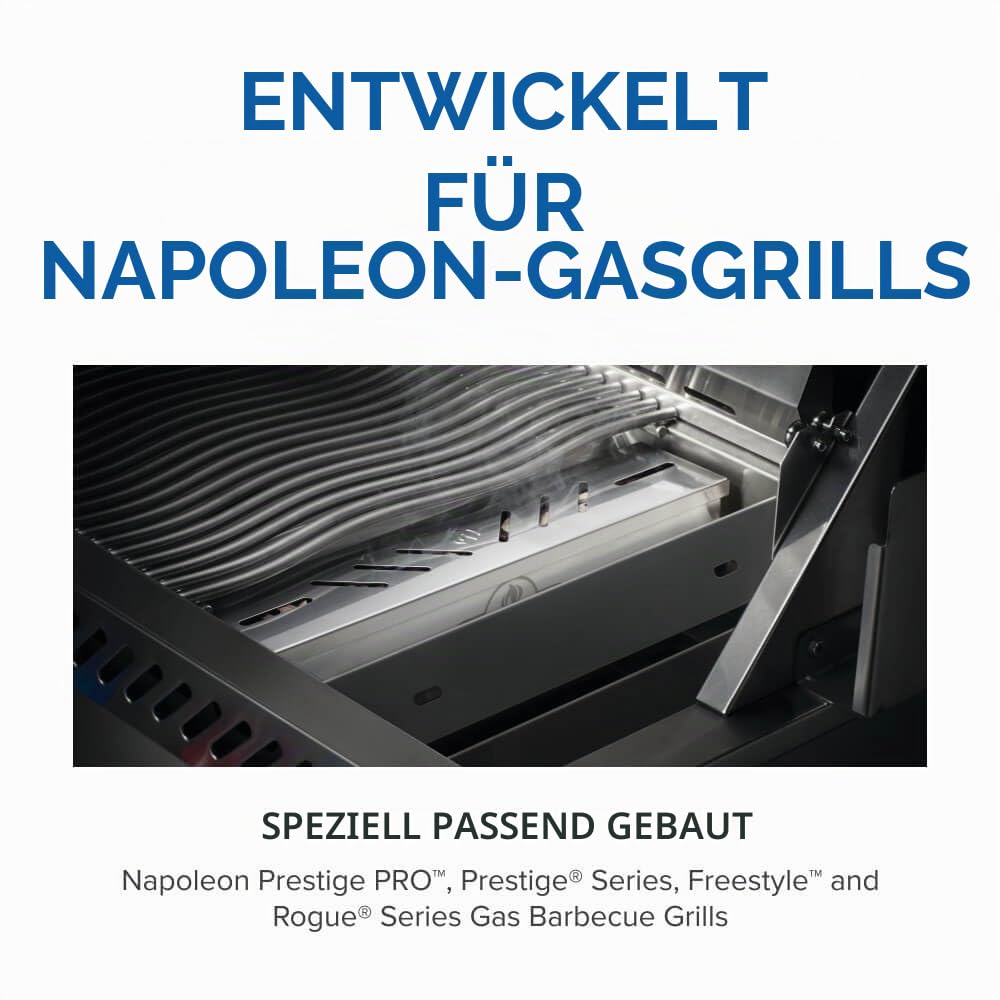 Napoleon 67013 Edelstahl-Räucherbox, Grillzubehör