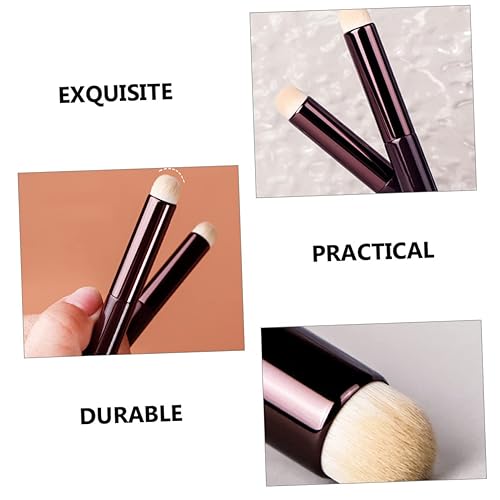 Miniatura 6 de Juego de esponja de maquillaje profesional 6 piezas cepillo de labios, cepillo para difuminar labios con tapa, cepillo aplicador de mezcla de
