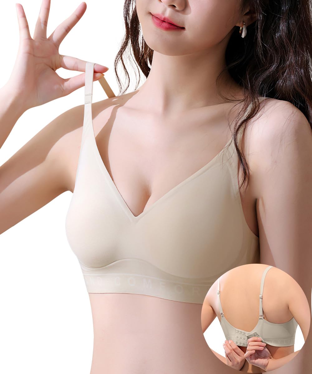 Wireless Bra, Seamless Bra, Doctor Supervised, Instantly Revitalize Neckline, Wireless, Beautiful Breast Bra, Sports Bra-image-21