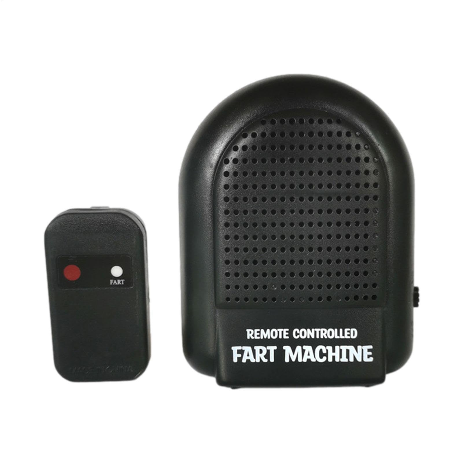 Fart Machine With Remote, Wireless Remote Controlled Fart Machine with Realistic Sounds, Funny Farting Machines Toy Pranks Jokes, Prank Noise Maker with Farts Toy Sounds, Prank Toys for Kid