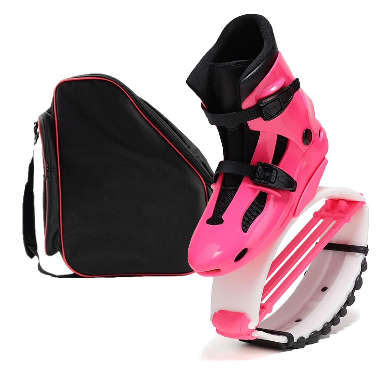 Känguru-Sprungschuhe, Jump Schuhe Indoor und Outdoor Sport Bouncing Shoelaces Rucksack, Damen Moon/Anti-Gravity