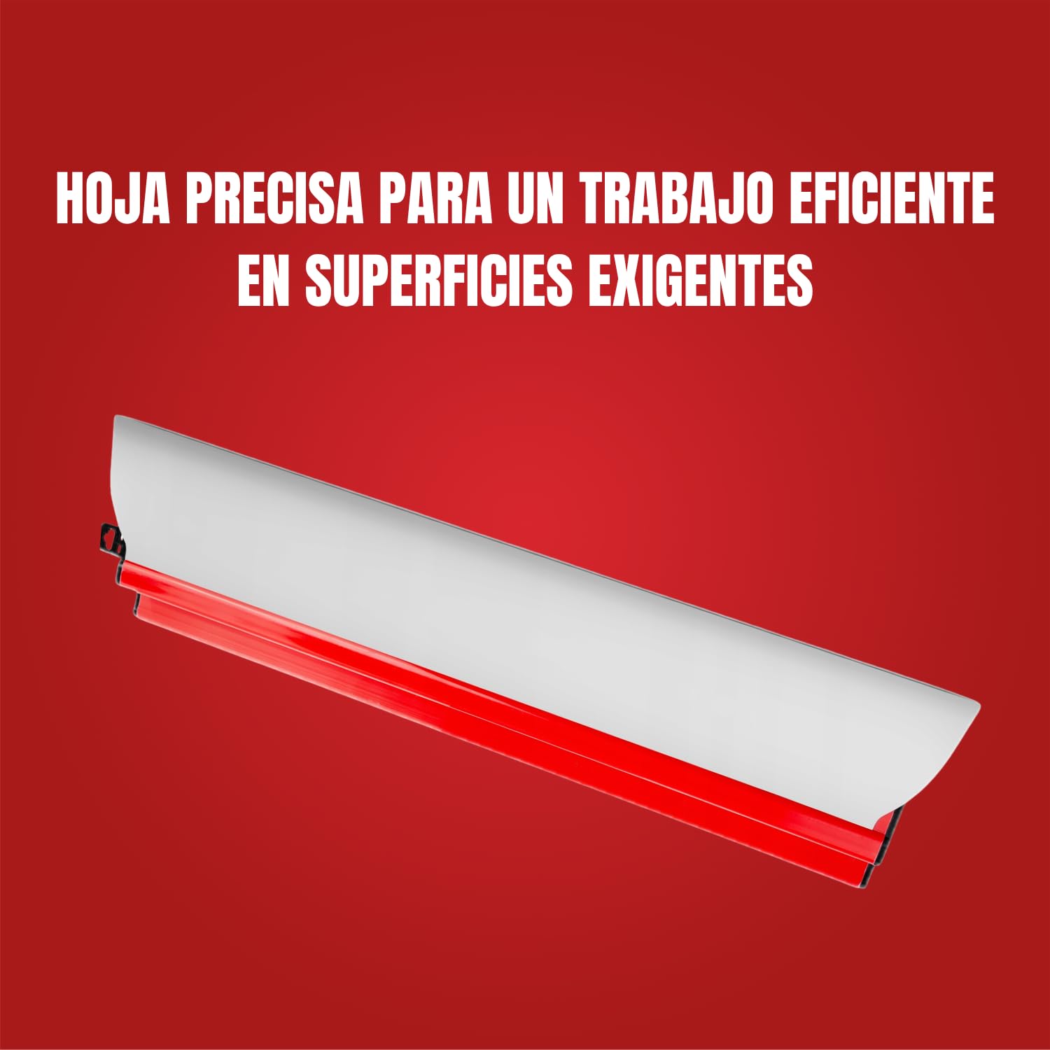 Delphi Espátula para Pladur (40/60/80/100 cm) - 80 cm con Hoja de Acero Inoxidable 0,3 mm | para Alisar Paredes y Techos | Para Yeso, Masilla, Pintura y Cola + 2 Esponjas GRATIS