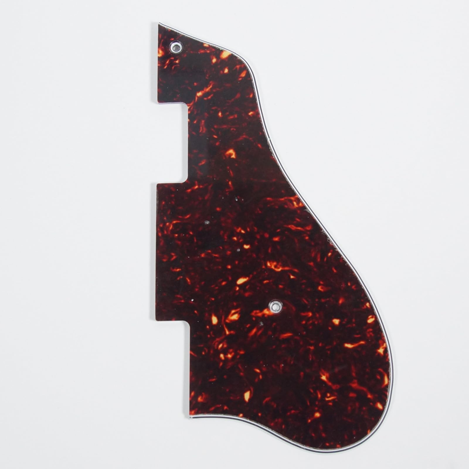 Universal Jazz Archtop Guitar Pickguard For Epiphone Casino, 4ply Brown Tortoise