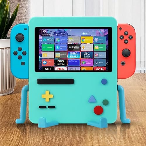 IRISFLY Soporte para Accesorios de Nintendo Switch, Soporte portátil USB para Nintendo Switch OLED, Bonita decoración (Azul) - imagen 5