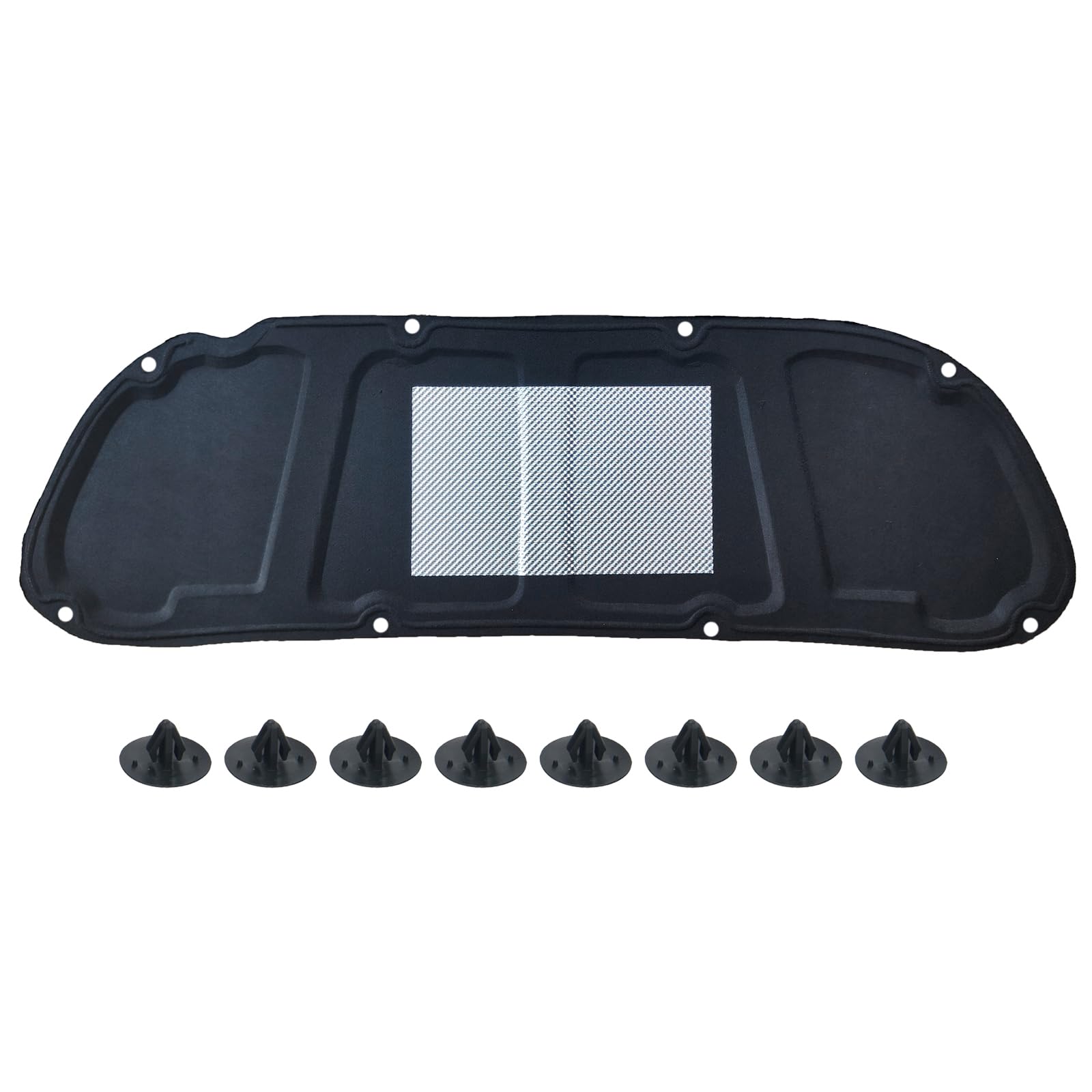 GEPCO Motorhaubendämmung Dämmmatte für KIA CEED II 2012-2018 mkt Clips