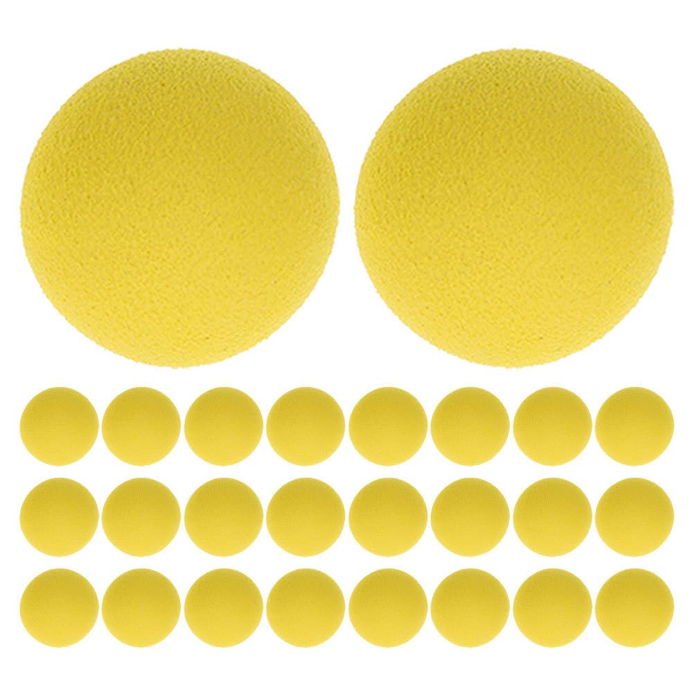 Didiseaon Soft Foam Balls: 48pcs Small Foam Balls Versatile Replacement Props for Indoor and Outdoor Games Parties and Gatherings