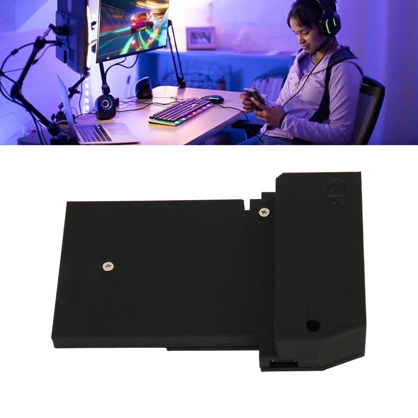 Scheda di Acquisizione GB Interceptor per Game Boy, Streaming Video Plug and Play Tramite USB con Pulsanti Flash e modalità, Facile da Usare, Indicazione LED Rossa, Materiale ABS,
