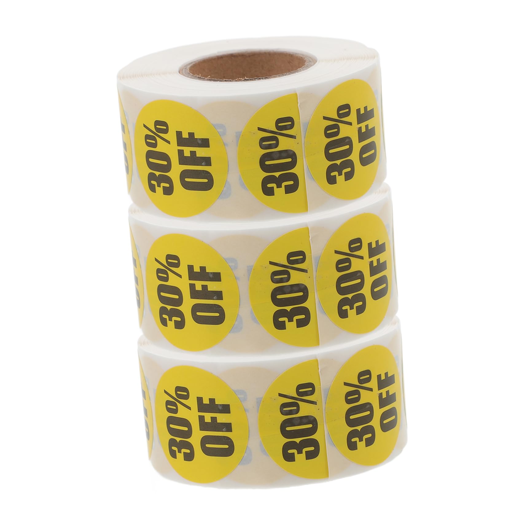 ARTIBETTER 3 Set Adesivi Dei Cartellini Dei Prezzi Cartellino Dettaglio Rimovibile Adesivi Per Etichette Alimentari Per Del Supermercato Yellow 3 * 3