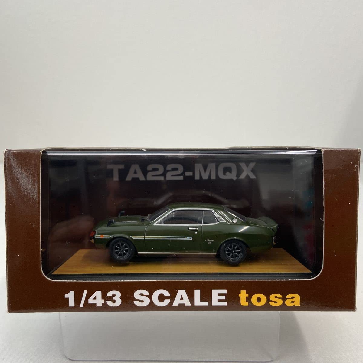 Amazon | tosa 1/43 トヨタ セリカ 1600GTV グリーン TA22 MQX 面白