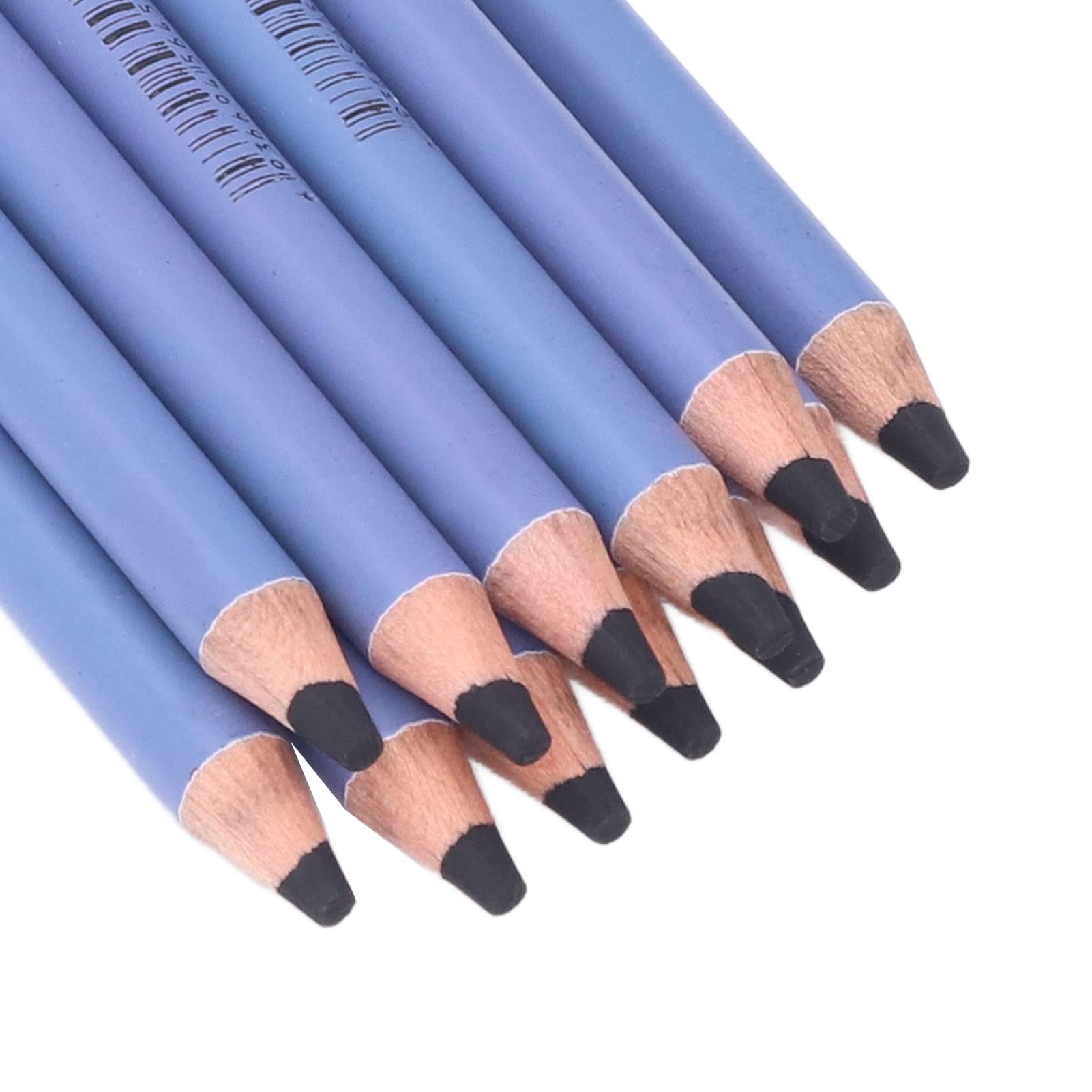 Black Charcoal Crayons, ensemble de crayons à charbon de bois, ensemble de dessins à charbon de bois doux, crayons de surbrillance crayons noirs, bâton de graphite pour