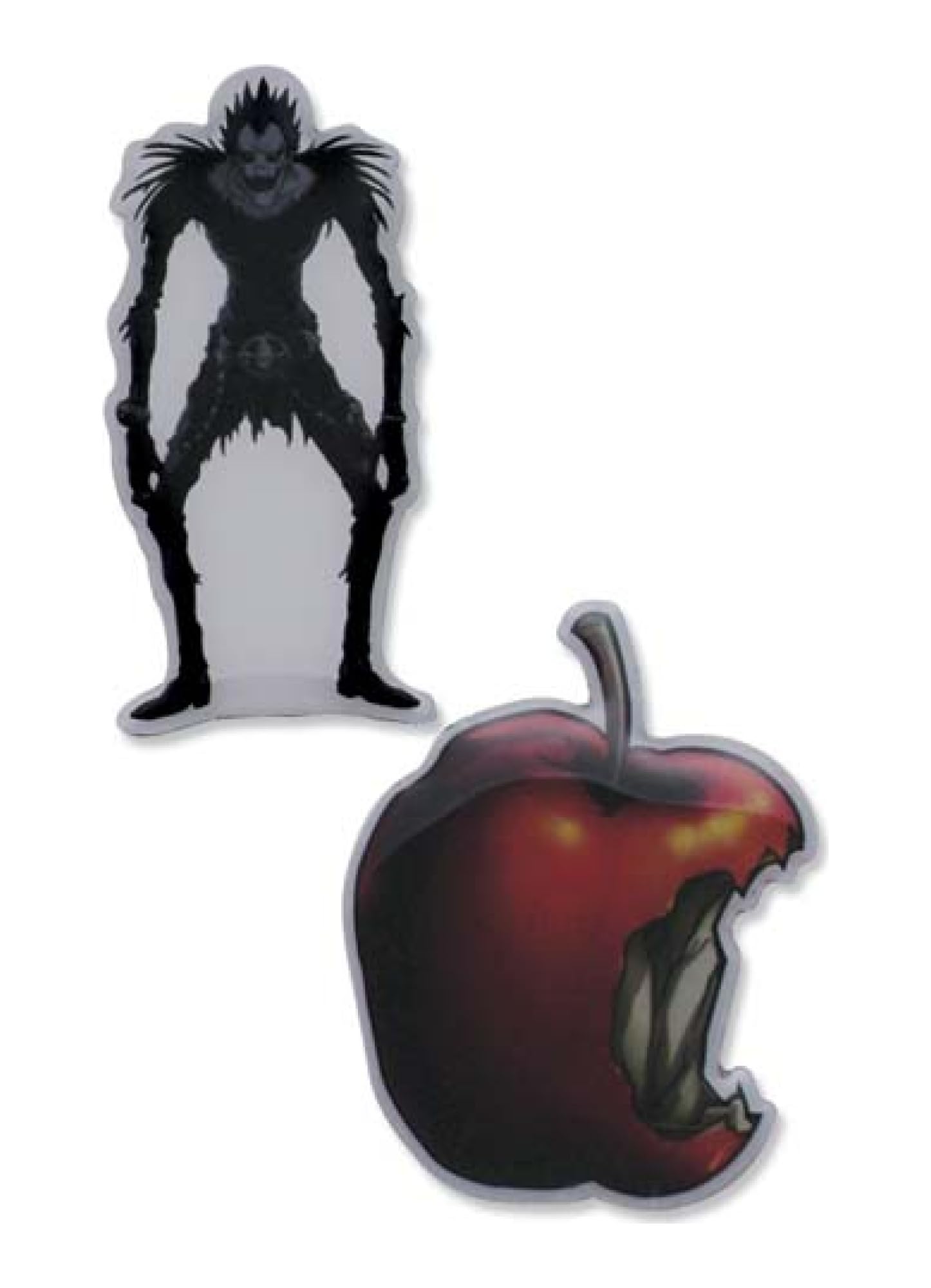 Amazon.com: Death Note - Ryuk & Apple Pin Set : Clothing, Shoes