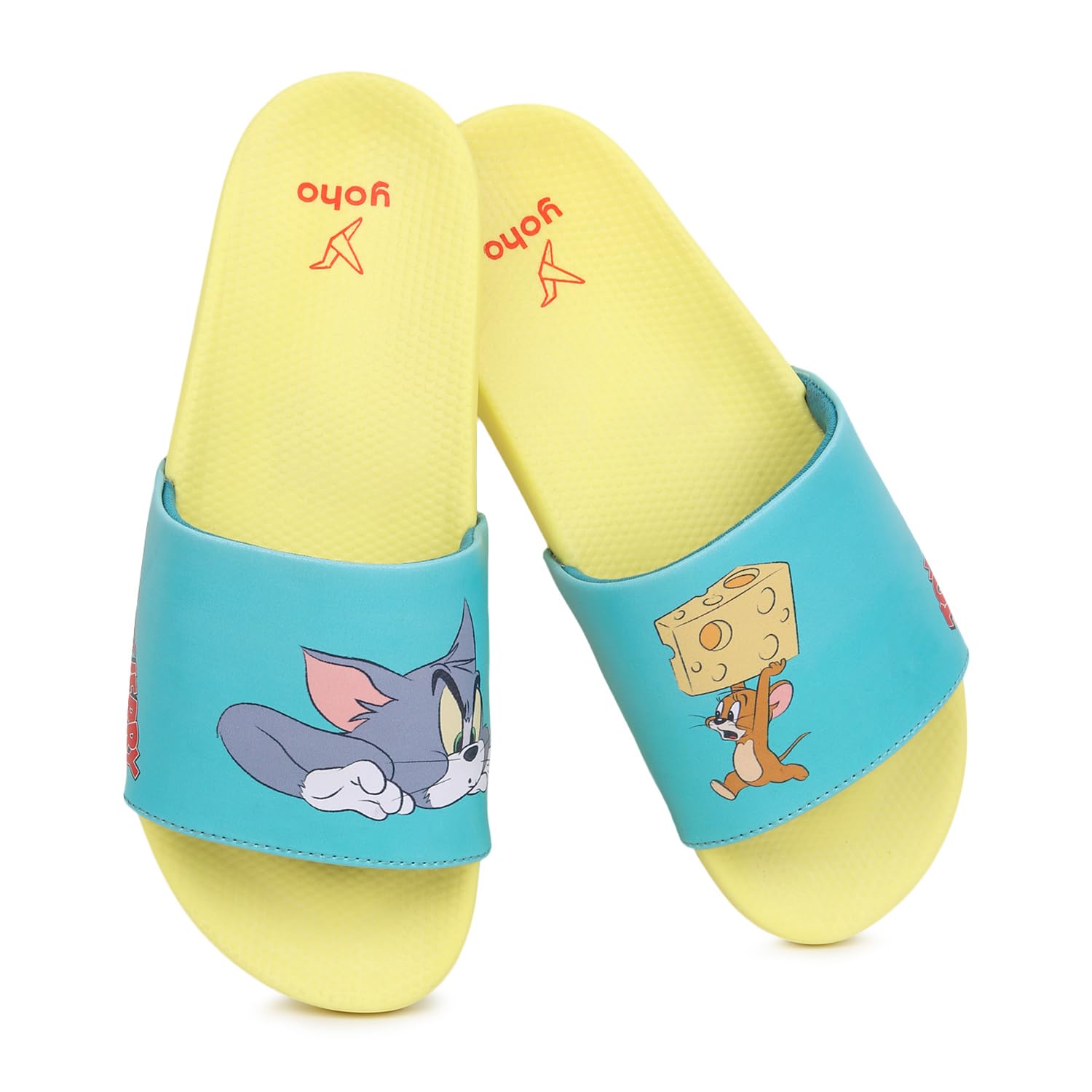 Tom & Jerry 003 Slides for Women | Iconic Design, Durable Soft Slides with Footpharma Footbed | Lightweight Orthopedic Sliders, Flip-Flops & Chappals for Everyday Use-image-7
