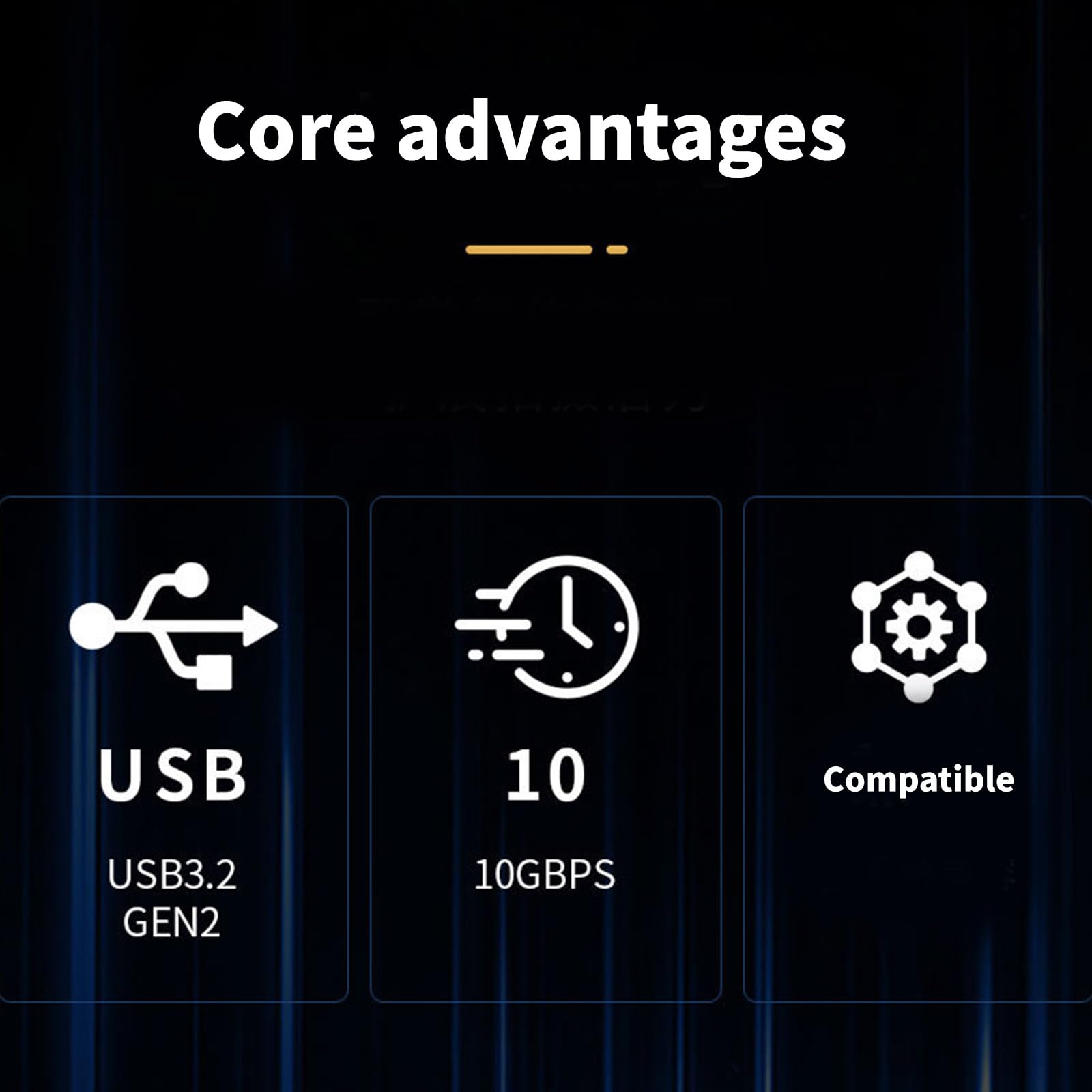 Lecteur de cartes CFE USB C 10 Gbit/s CFE Type B avec adaptateur de vitesse de transfert USB 3.1 Transfert de données