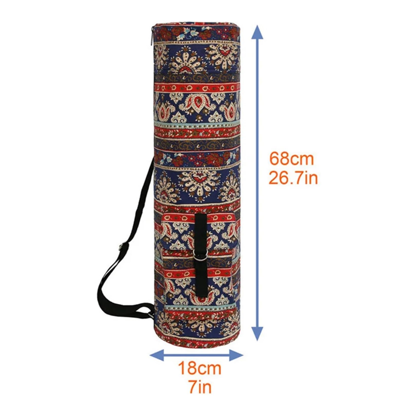 Bolsa Para Esterilla De Pilates Bolsa de lona for Yoga, bolsa for esterilla de Yoga, bolsa for esterilla de gimnasio, mochila for Yoga, funda impermeable for estera de Pilates, bolsas portadoras 68*18