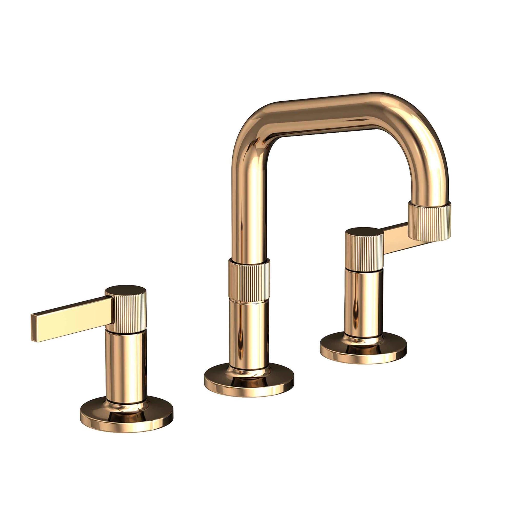 Newport Brass 3230 Pardees 1 2 GPM Widespread Bathroom Faucet - French Gold PVD