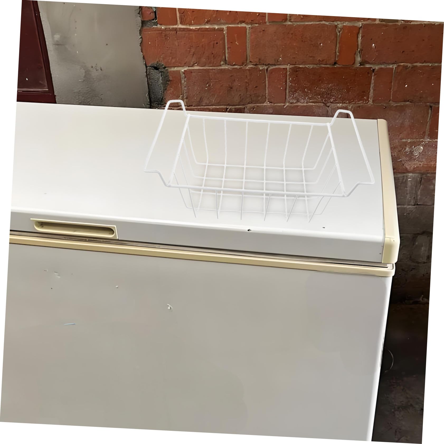 Pojemnik do zamrażania z drutu metalowego do układania w stos, głęboka zamrażarka i refrirator Sto Solut do żywności, AC i nizowanego kartonu - oszczędność miejsca kuchnia nizer
